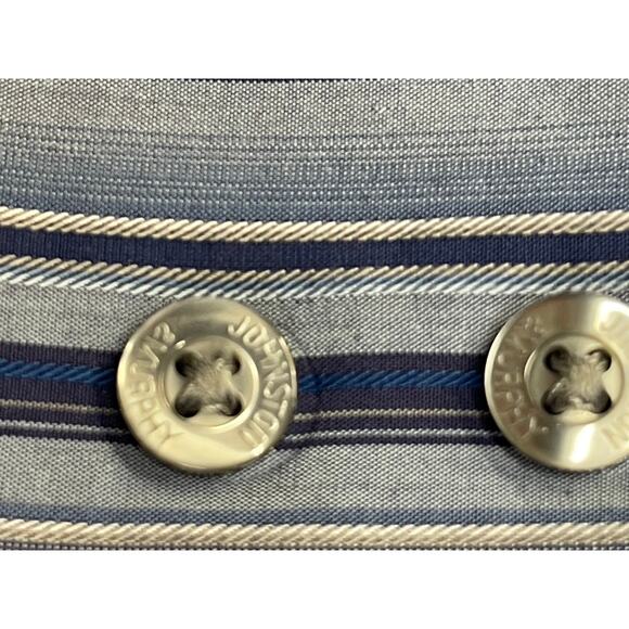 Men’s Large Johnston & Murphy Button Up Long Sleeve Shirt - Picture 4 of 9